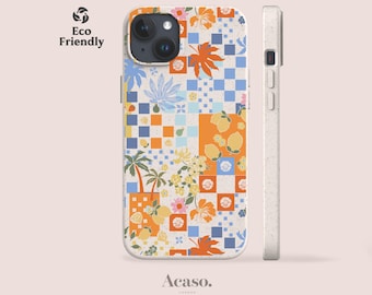 Italian Summer Eco Phone Case for iPhone & Galaxy, Plastic-Free