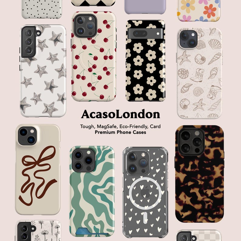 Jouy Flowers Case for iPhone 16 Pro, iPhone 15, iPhone 13, iPhone 11