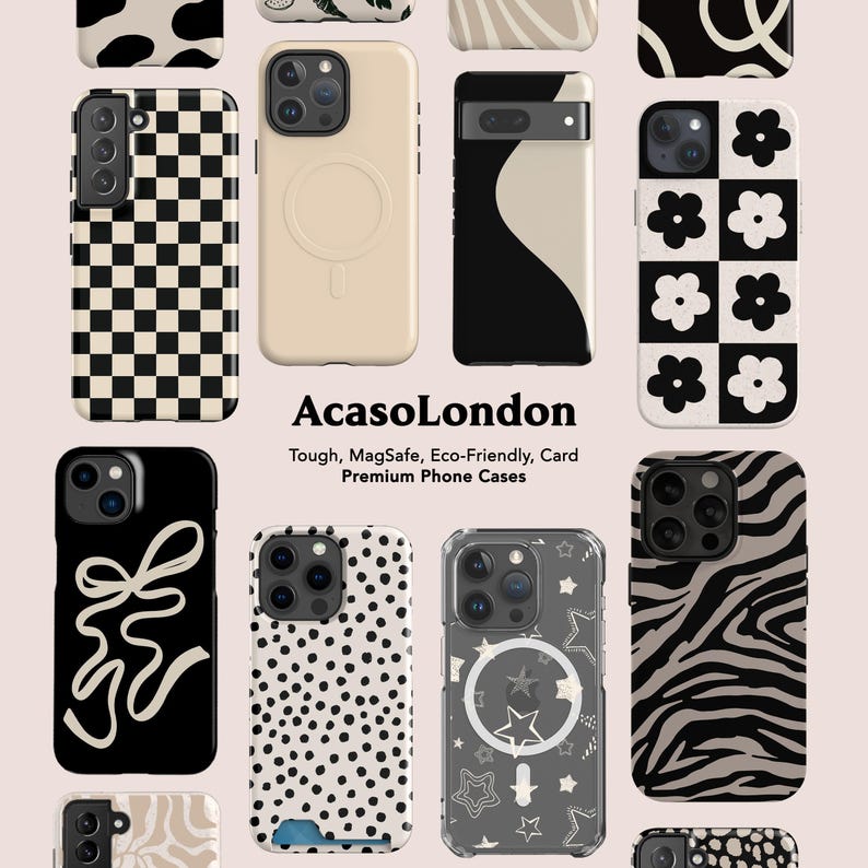 Checkerboard Phone Case for iPhone 17, iPhone 16, iPhone 15, iPhone 14 & More Checkered Phone Cases image 6