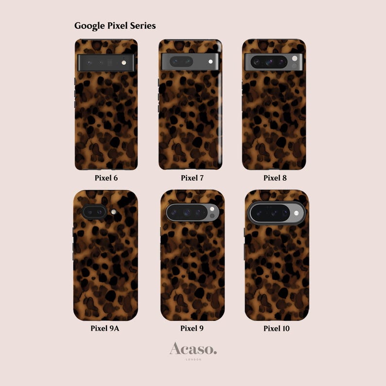Dark Tortoise Pixel Case for Series 10, 9, 8, 7 & 6 image 2