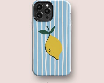 Sicily Lemon Blue Case for iPhone, Galaxy & Pixel Series