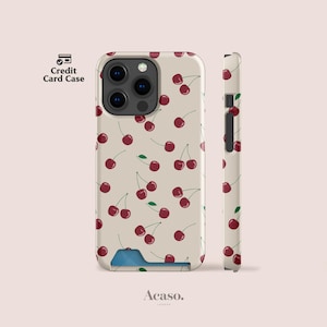 Cute Phone Case With Hidden Card Holder - Etsy
