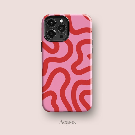 BOHO LINE Art Phone Case for iPhone 15, iPhone 14 Case