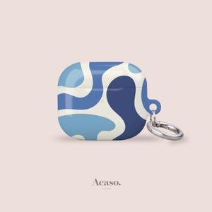 Blue Waves AirPods Case Cover for AirPods Pro 1,2 and AirPods 1, 2 & 3 Case and More Apple AirPod Cases by Acaso