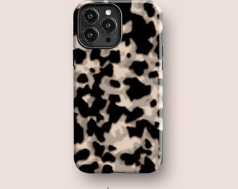 TORTOISE SHELL Almond Phone Case for iPhone 13 and Samsung S22 | For Galaxy S21 FE Case, S20 Case, S10 Case, More Models | Beige, Trendy