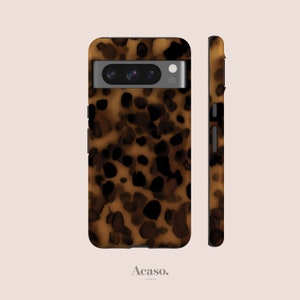 Dark Tortoise Pixel 8 Case - Phone Cases for Google Pixel 7, Pixel 6 Pro Case, Pixel 5 Case, Pixel 4a Case, Pixel 4 Case