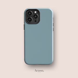 Tourmaline Blue Case for iPhone 13, iPhone 12, iPhone 11, iPhone SE 2, iPhone 8 & More Solid Colour Phone Cases