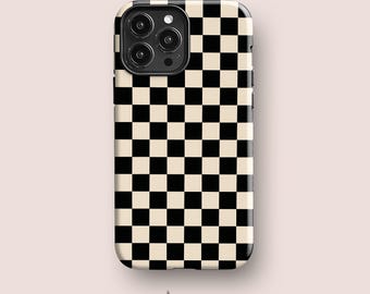 Classic Checkers Case for iPhone, Galaxy & Pixel Devices, Checkered Phone Cases
