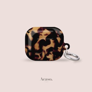 Capa para AirPods Pro 3 com estampa de tartaruga ondulada: Capas premium para AirPods da Acaso London