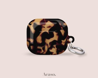 Wavy Tortoise AirPods Case Cover: Premium AirPods 1st-4th, Pro 1st-3rd Generations Covers