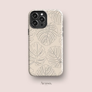 Monstera-skal för iPhone 16, Galaxy S26 och Pixel 10-serien