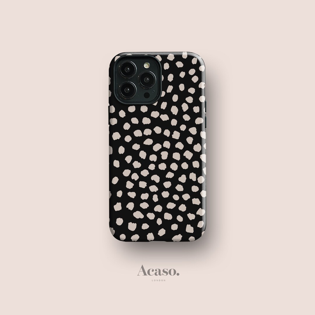 Black Cheetah Phone Case for iPhone 14 Pro iPhone 13 iPhone Etsy UK