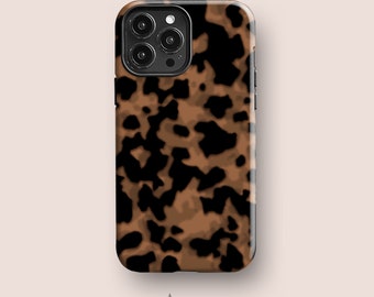 TORTOISE SHELL Bourbon Phone Case for iPhone, for Samsung and Google Pixel, All Models | Animal Print, Trend, Brown