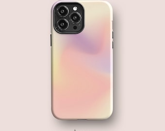 Weiche Aura Hülle für iPhone 15 Pro, iPhone 14, iPhone 13, iPhone 12, iPhone 11, iPhone X & weitere mit Farbverlauf
