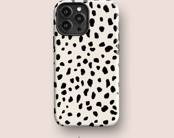 ANIMAL PRINT Phone Case for Google Pixel 6, Pixel 4 Case, Pixel 5 Case, More Models | Polka Dots | Animal Print, Leopard Print, Coque White