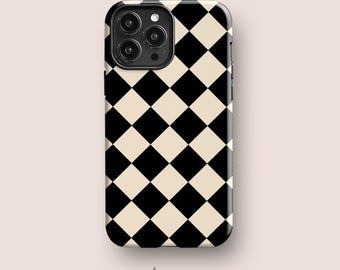 Checkerboard Phone Case for iPhone 17, iPhone 16, iPhone 15, iPhone 14 & More Checkered Phone Cases