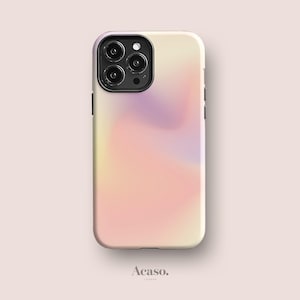 Soft Aura-hoesje voor iPhone 15 Pro, iPhone 14, iPhone 13, iPhone 12, iPhone 11, iPhone X en meer Gradient Aesthetic Telefoonhoesjes