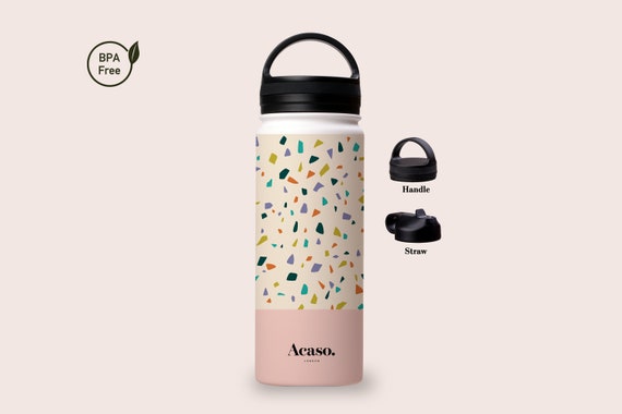 CONFETTI Steel Water Bottle Stainless Steel Water Bottles, Thermal