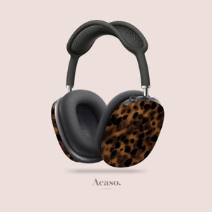 べっ甲柄AirPods Maxカバー | Acaso LondonのスタイリッシュなApple AirPods Maxケース