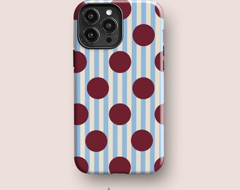 Randigt Feria Ruby Dots mobilskal för iPhone, Galaxy och Pixel-serien