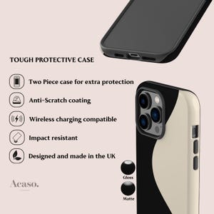 Geo Minimal Case for iPhone 17, iPhone 16, Galaxy S25, Pixel 10 & More Geometric, Minimalist Phone Cases image 4
