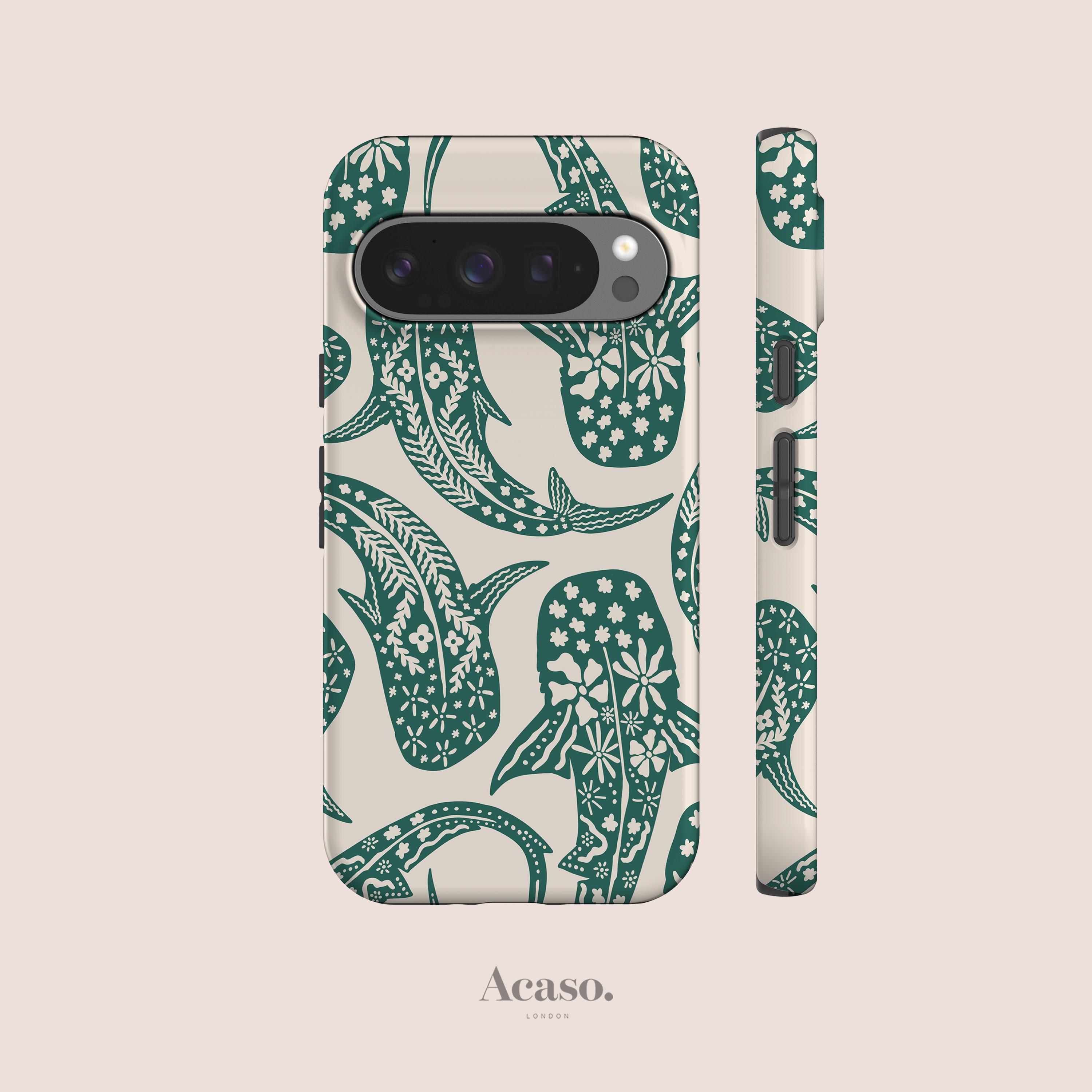 ★英国発★【Acaso.】大人気スマホケース Flower 関税送料込 送関込【Acaso.】英国発!お洒落スマホケース Flower/お花 (Acaso