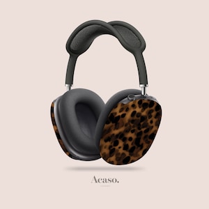 べっ甲柄 AirPods Max カバー | Acaso London のスタイリッシュな Apple AirPods Max ケース