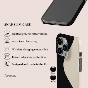 Geo Minimal Case for iPhone 17, iPhone 16, Galaxy S25, Pixel 10 & More Geometric, Minimalist Phone Cases image 3