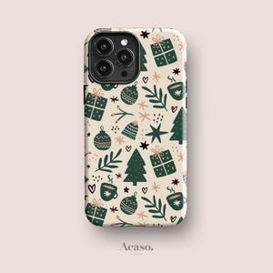 Cozy Christmas Case for iPhone 16, iPhone 15, iPhone 14, iPhone 13, iPhone 12, iPhone 11 & More Winter Holidays Phone Cases