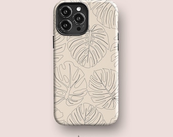 Étui Monstera pour iPhone 16, pour Galaxy S26 et séries Pixel 10