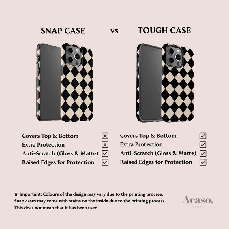 Checkerboard Phone Case for iPhone 17, iPhone 16, iPhone 15, iPhone 14 & More Checkered Phone Cases image 5