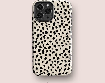 Handyhülle mit Tiermotiven für iPhone 17, Galaxy S24, Pixel 10 & weitere Modelle – Dalmatiner-Punktmuster