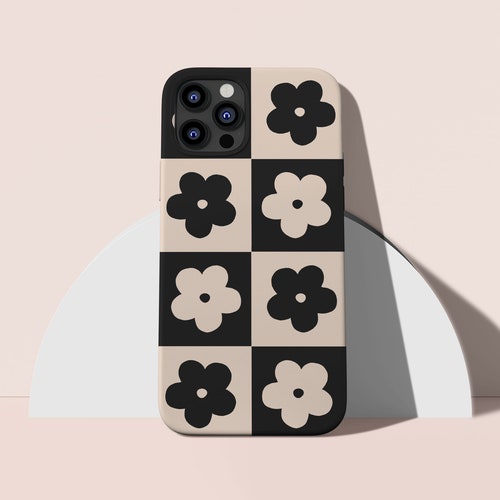 FLOWER POWER Black Phone Case Iphone Case Samsung Case Etsy UK