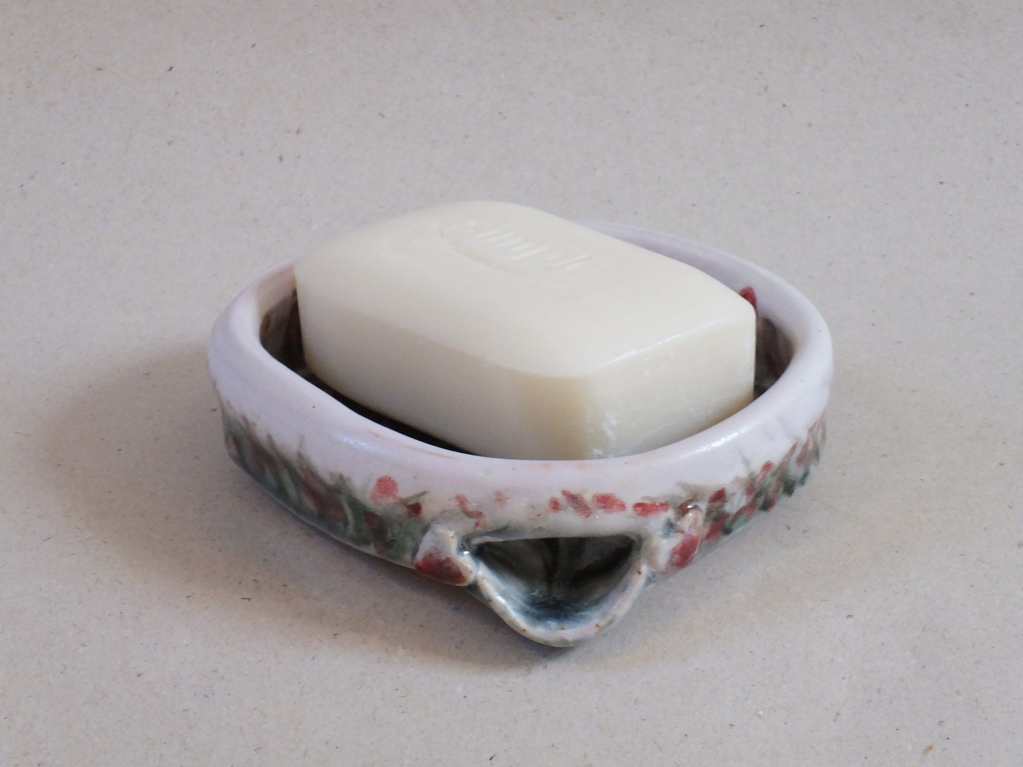 Soap Dish self draining keeping soap dry neatly fits at Etsy