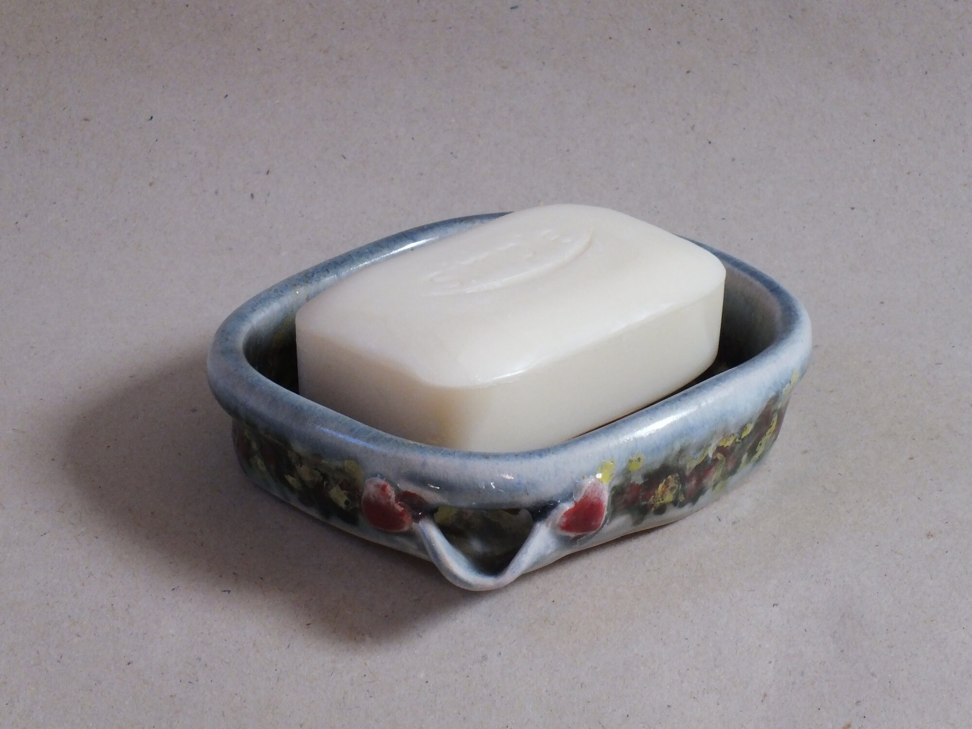 Soap Dish self draining keeping soap dry neatly fits at Etsy