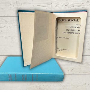 Hidden Book Safe – Handmade Hollow Book | “Police Special” | Secret Storage Stash Box | Real Repurposed Vintage Book