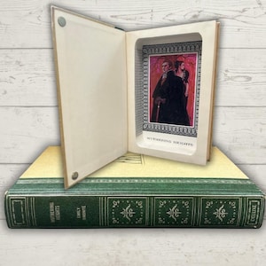Wuthering Heights Book Safe – Handmade Hollow Book with Magnetic Closure | Real Repurposed Classic Book