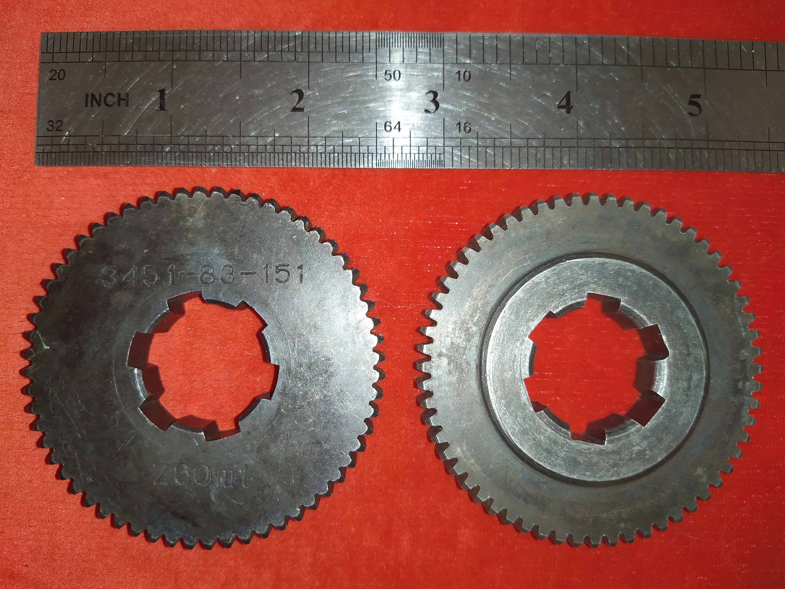 Vintage Industrial Gear for sale Only 2 left at 75