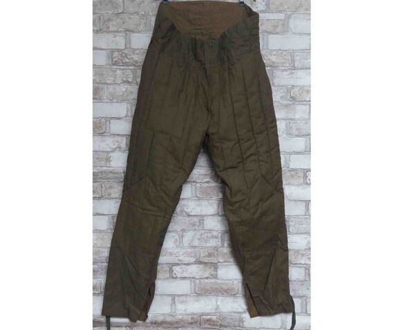 Military Army Pant. Winter Quilted 