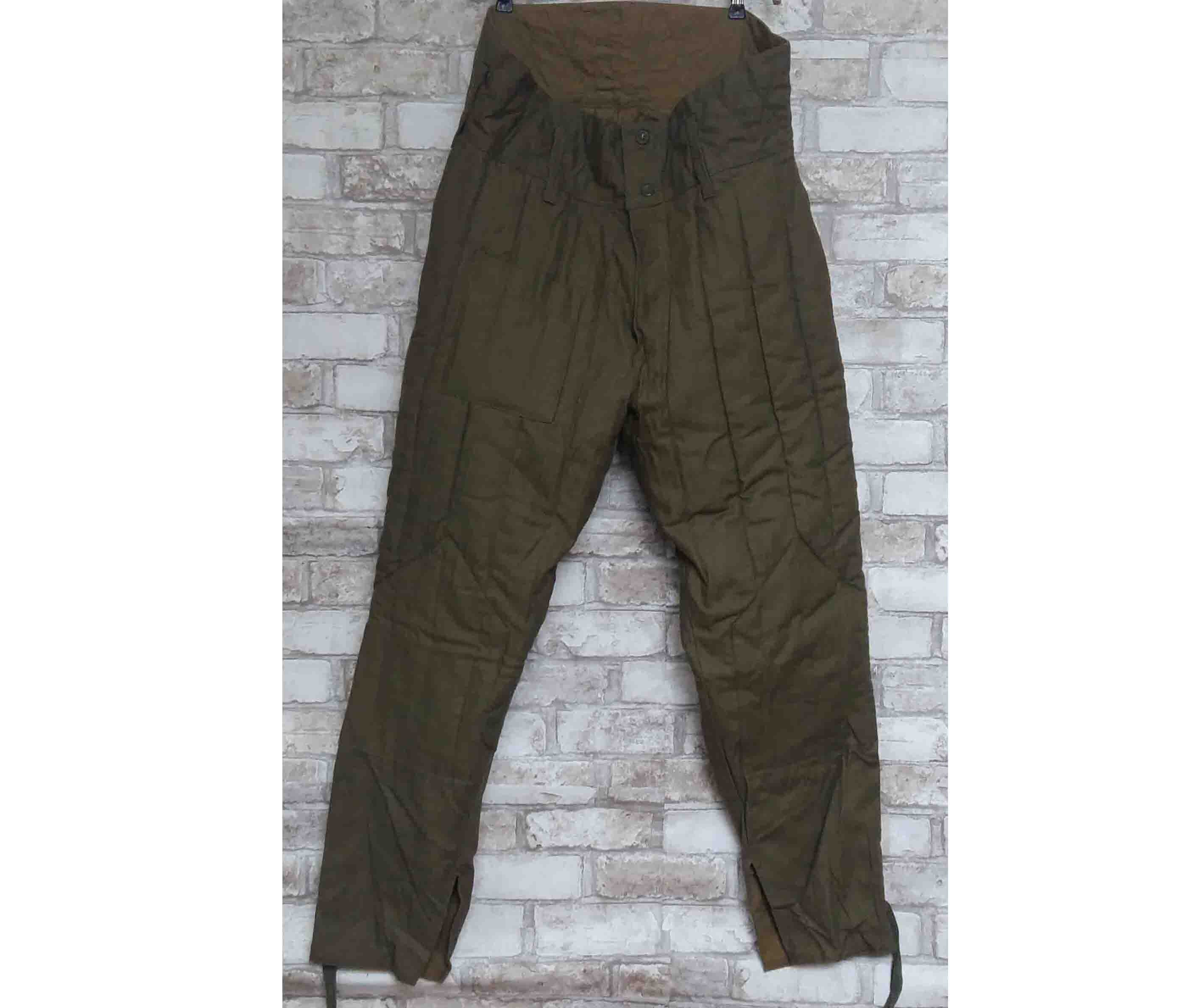 Military Army Pant. Winter Quilted 