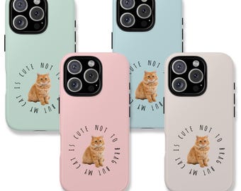 Custom Cat Picture iPhone Case Phone Cover for iPhone 17 16 15 14 Pro Max Plus Samsung Galaxy S25 S24 S23 UltraCase Google Pixel 9 8 7 Pro