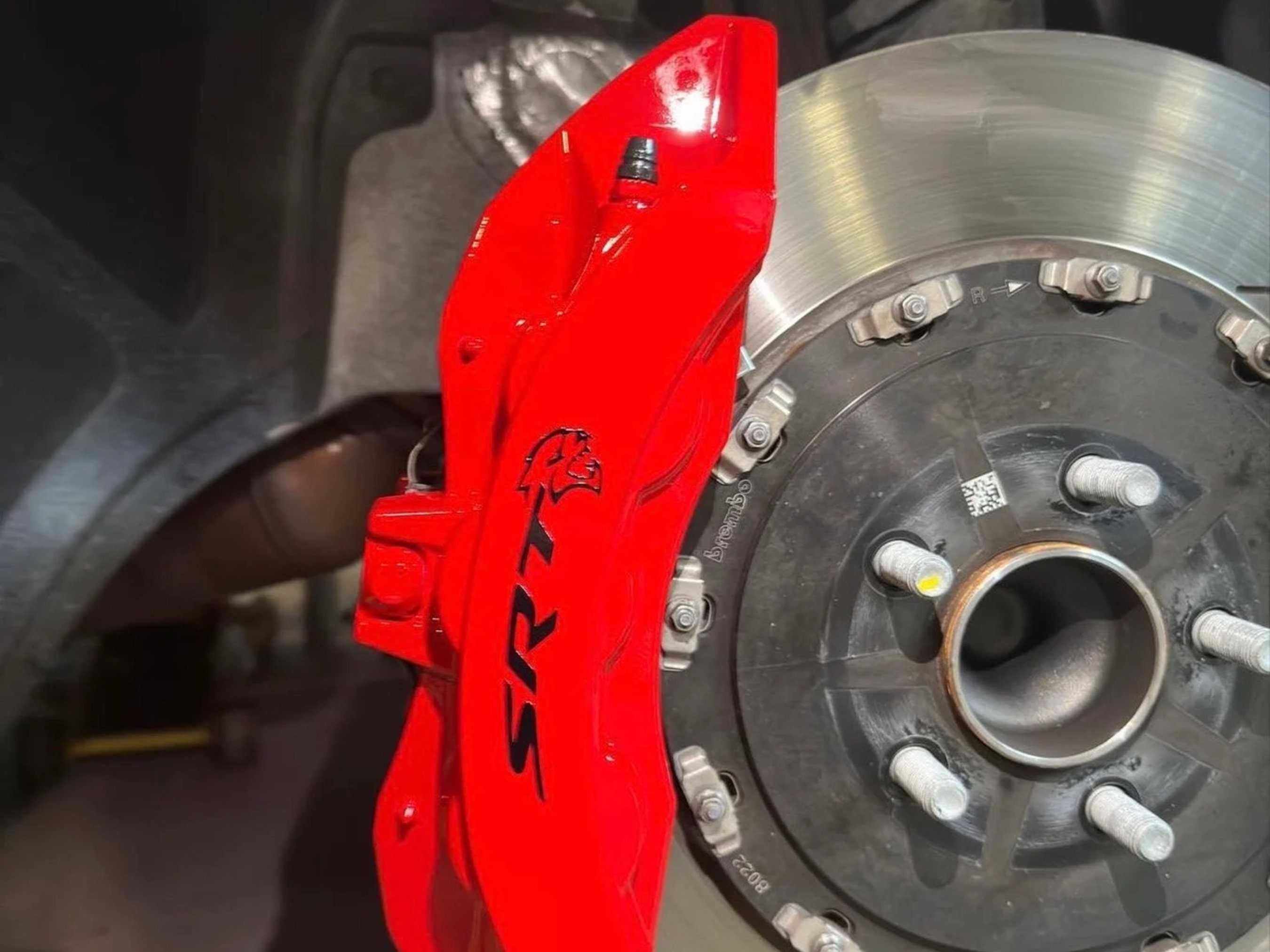 Hellcat Brake Caliper Decal High Temperature Vinyl Decal Etsy