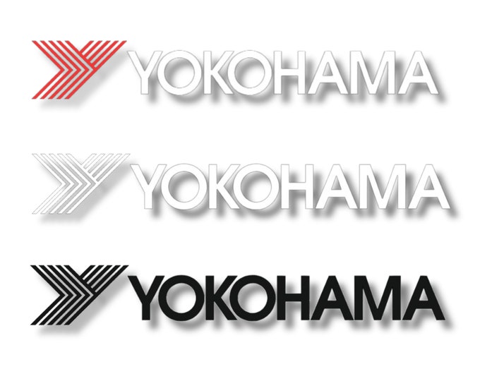 Yokohama Decal Sticker for Car, Window, Laptop, Phone, Tool Box, Garage