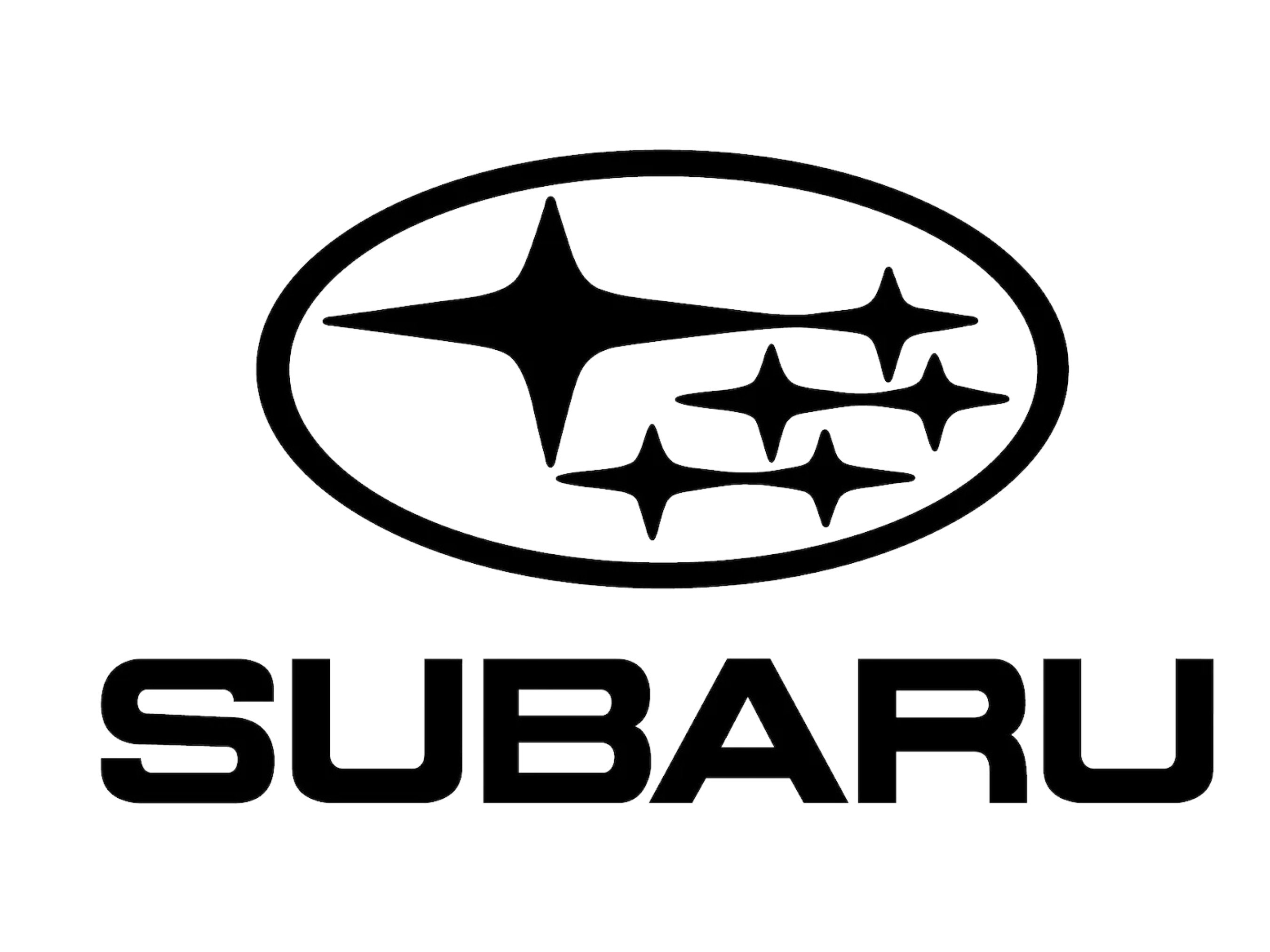 Subaru logo decal deals
