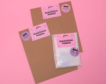 Yikes Mystery Pack: Random Assortment of Cards, Bumper Stickers, Magnets