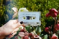 personalized mixtape cassette - custom playlist, retro music gift - hand stamped title - customizable cover
