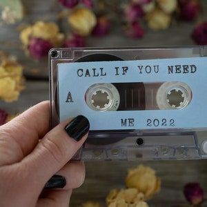 custom cassette mixtapes 45 to 90 minutes make your own personalized custom cassette tape, custom mixtape, custom mixtape cassette image 4