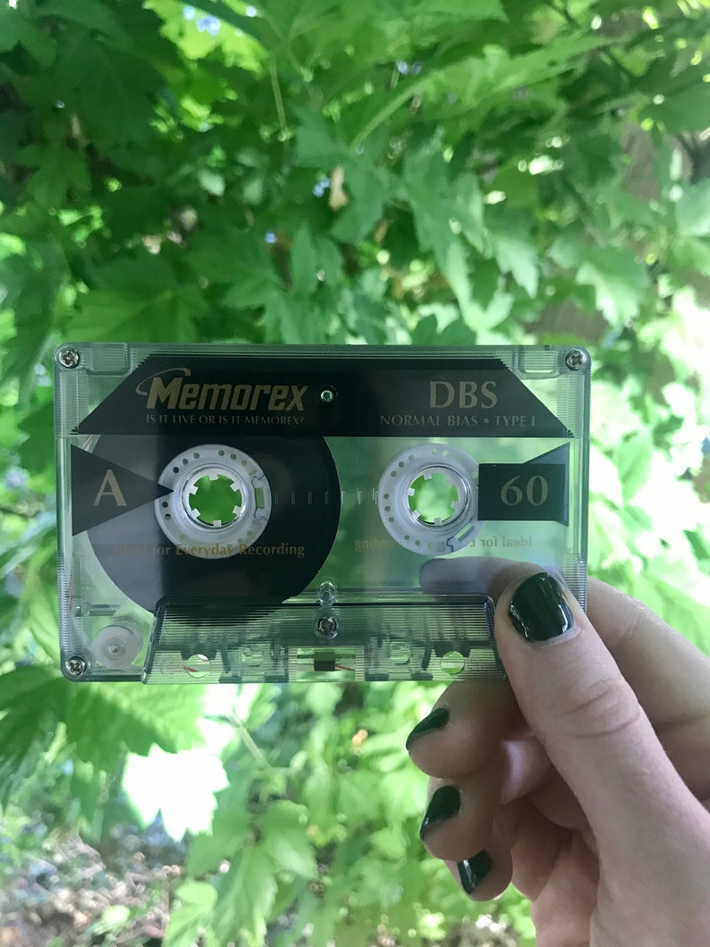 60 Minute Custom Cassette Mixtape Make Your Own Custom Etsy