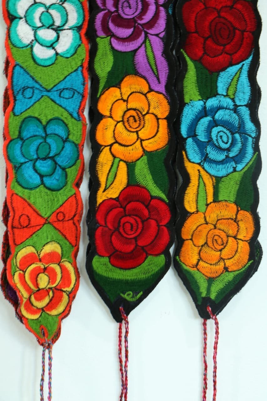 Handwoven Chiapas Artisan Wrap Belt – Boho Festival Textile il_300x300.4665052960_gpl8.jpg main image 2