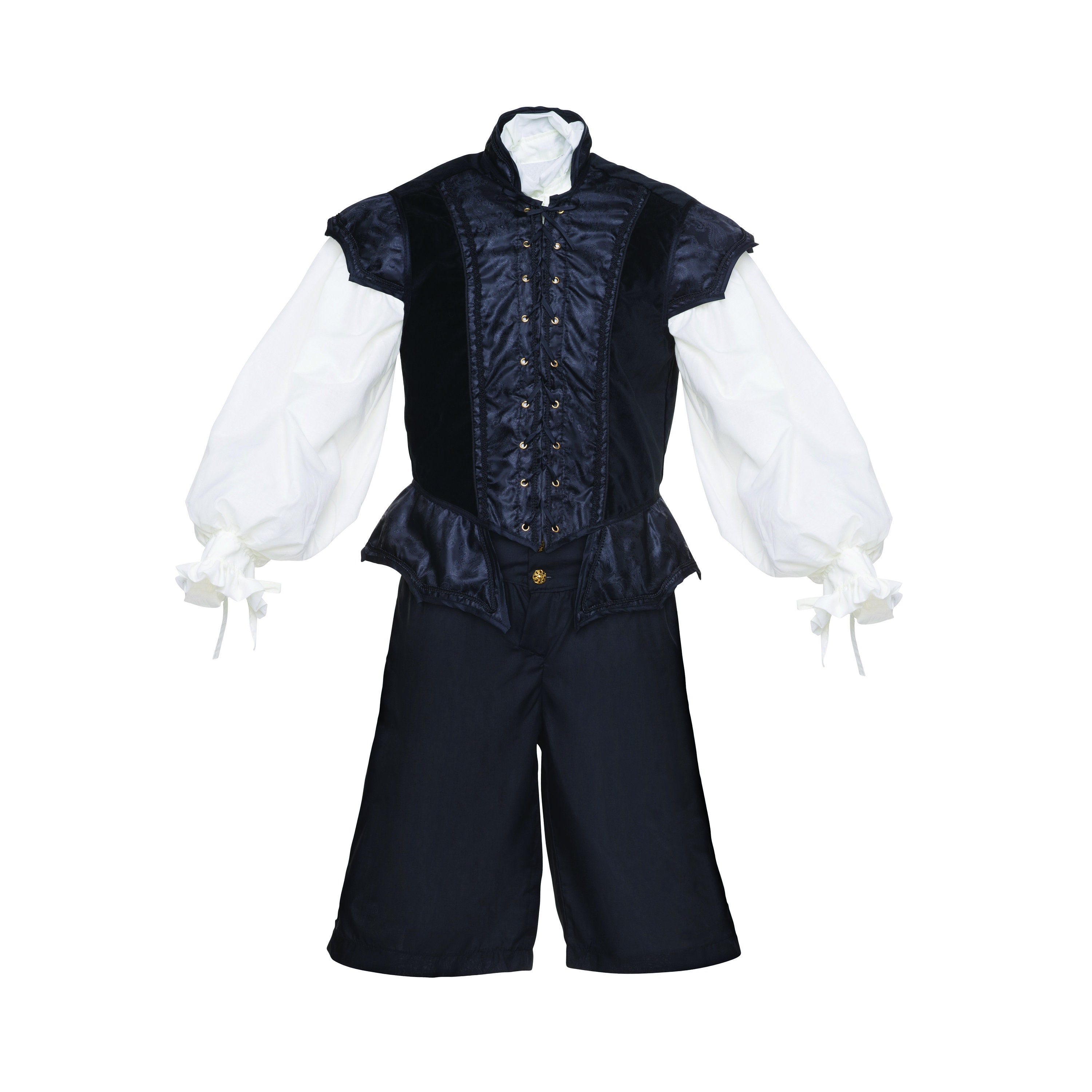 Renaissance Doublet For Men Lace Up Medieval Jerkin Etsy
